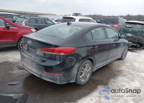 2017 Hyundai Elantra Se z USA, uszkodzony, nr VIN 5NPD84LF6HH211669